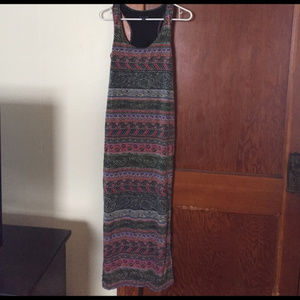 American Eagle Outfitters Tribal Maxi Dress Medium